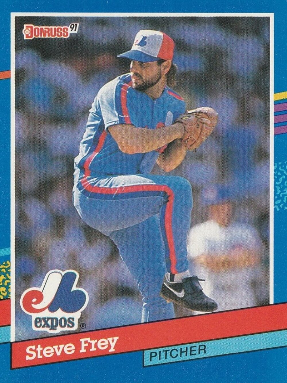 Steve Frey - Donruss 91 MLB Baseball Card